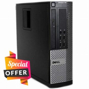 Optiplex Dell Intel i7-2600 Quad Core 16GB RAM 240GB SSD + 1TB HDD WiFi Windows 10 Desktop PC Computer (Renewed)