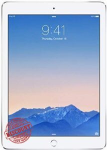 Apple iPad Air 2 16GB 4G - Silver - Unlocked (Renewed)