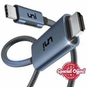 uni USB C to HDMI 2.1 Cable [8K@60Hz