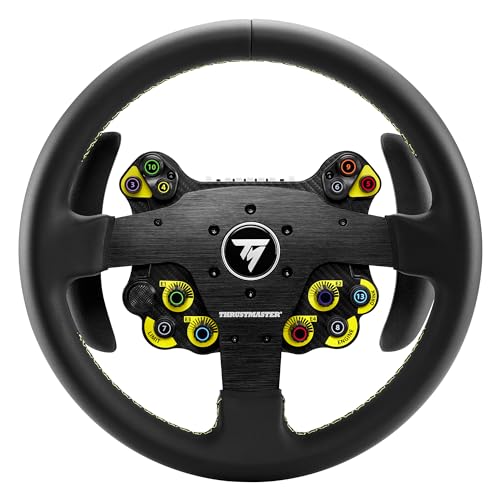 Round Leather-Wrapped Wheel Rim and Detachable Hub