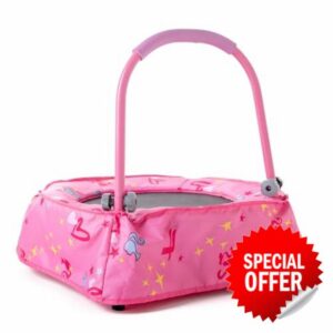 Toddler Trampoline Barbie pink colou