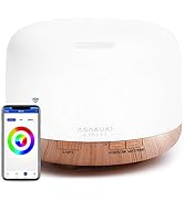 ASAKUKI 500ml Premium, Essential Oil Diffuser with Remote Control, 5 in 1 Ultrasonic Aromatherapy...