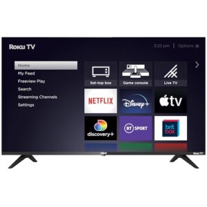43" Ultra HD TV with Apple TV+ BBC Netflix Freeview Play