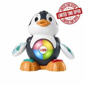 Fisher-Price Linkimals Cool Beats Penguin | Interactive Toys for 9 Month Old Babies | Educational Toys for 1 Year Old Girls and Boys with Lights