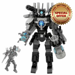 Skibid Funny Toilet Man Figure Building Block Set