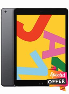 2019 Apple iPad 10.2 (7th Gen) 32GB - Space Grey (Renewed)