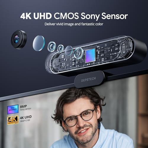 Ultra HD 1/2.55'' Sony Sensor