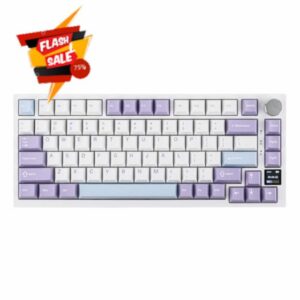 EPOMAKER Ajazz AK820 Pro 75% Gasket-mounted Mechanical Keyboard with TFT Screen