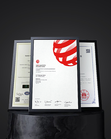 endoscope with light