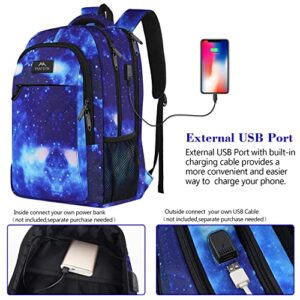 Lightweight School Bag for Girls Secondary Middle School Water Resistant 15.6 Inch Travel Backpack for School Boys Book Bag College Rucksack with Anti Theft Pocket
