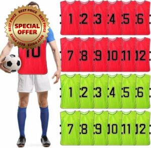 24 Pcs Scrimmage Training Vest - Soccer
