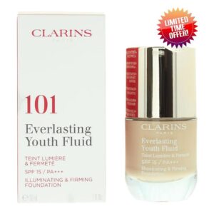 Clarins Everlasting Youth Fluid 101 Linen Foundation 30ml