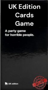 UK Edition Card Game - A Hilarious Board Game for Young Adults and Terribly Fun People Uk Editio
