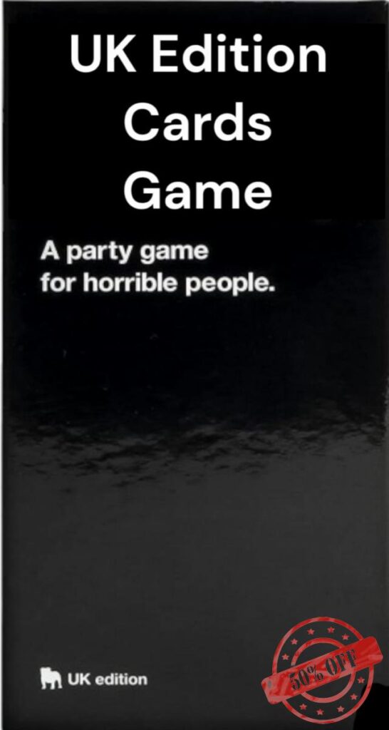 UK Edition Card Game - A Hilarious Board Game for Young Adults and Terribly Fun People Uk Editio
