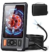 DEPSTECH Endoscope Inspection Camera, 1080P HD Inspection Camera with 2X Zoom, 2.4'' IPS Screen E...