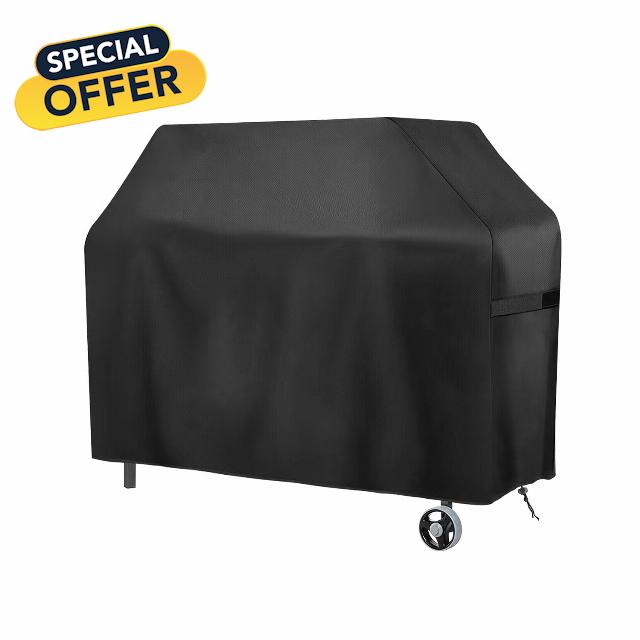 SHACOS BBQ Cover 148 CM Barbecue Covers Waterproof Heavy Duty 600D Oxford Outdoor Gas Grill Cover fits Weber BBQ