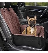 Dog Car Seat for Small Dogs, Pet Booster Seat Fully Detachable Washable Dog Seat for Car Travel D...