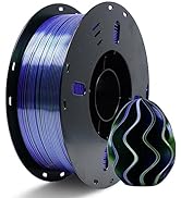 Voxelab PLA 3D Printer Filament, Dimensional Accuracy +/- 0.02 mm, 1kg Spool (2.2lbs),1.75mm PLA,...