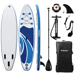 Premium Surfboard Complete Kit with Adjustable Paddle Hand Pump Fin Leash Backpack