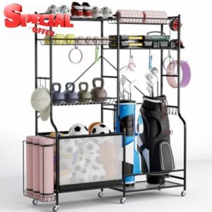 COSTWAY Sports Equipment Organizer