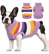Kuoser Dog Jumper small, Dog sweater Pet Knitted Pullover Winter Warm Vest for Small & Medium Dog...