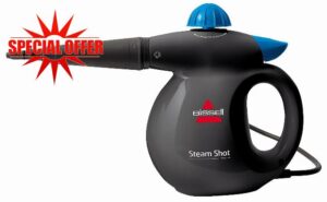 BISSELL SteamShot | Multi-Purpose Handheld Steam Cleaner | Natural Chemical-Free Cleaning | 2635E