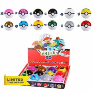 12-Piece Pocket Ball Toy Series Action Figures Set