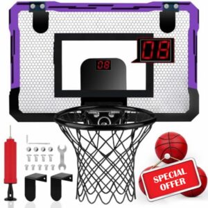 Yimore Indoor Basketball Hoop for Kids Bedroom