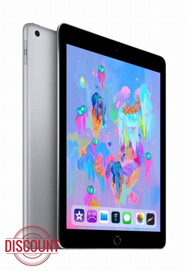 Apple iPad 9.7 (6th Gen) 32GB Wi-Fi + Cellular - Space Grey - Unlocked (Renewed)