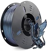 Voxelab PLA 3D Printer Filament, Dimensional Accuracy +/- 0.02 mm, 1kg Spool (2.2lbs),1.75mm PLA,...