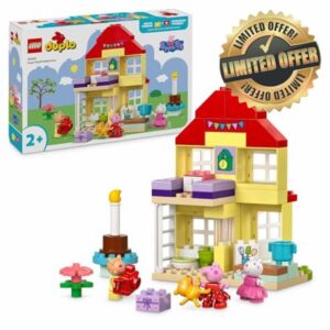 LEGO DUPLO Peppa Pig Birthday House Playset