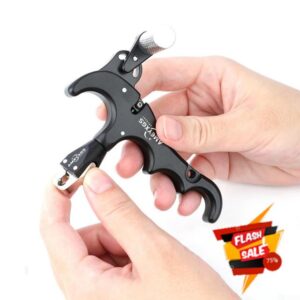 Archery Release Aids Compound Bow Thumb Release 4 Finger