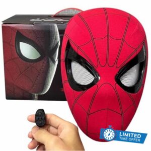 Spider Hero Mask Remote Control Movable Mechanical Eyes