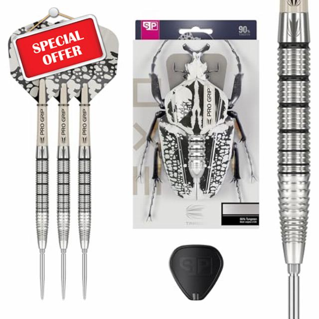 TARGET Darts EXO Edition 90% Tungsten Steel Tip Darts Set – Steel Point Dart Sets