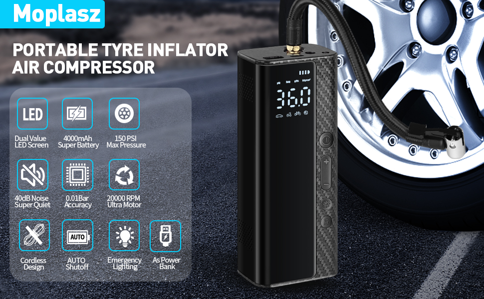 Tyre Inflator Air Compressor