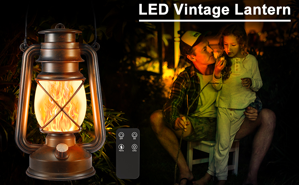 LED Vintage Lantern