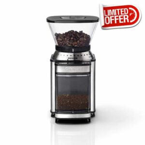 Cuisinart Burr Mill | Coffee Grinder | Stainless Steel | DBM8U