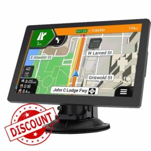 Sat Nav GPS Navigation 9 Inch for Car Truck Lorry HGV Motorhome