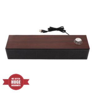 Diyeeni Wood Computer Speakers for Desktop