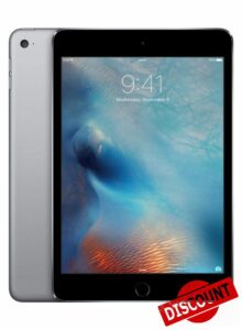 Apple iPad Mini 4 128GB Wi-Fi - Space Grey (Renewed)