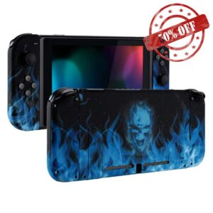 eXtremeRate Soft Touch Grip Back Plate for Nintendo Switch Console