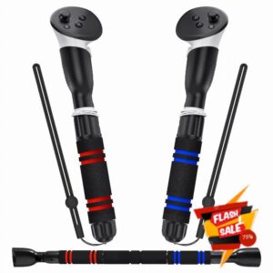 YOGES Handle Attachments Compatible with Meta Quest 3 / Oculus Quest 2 / Quest Pro/Rift S Controller Accessories