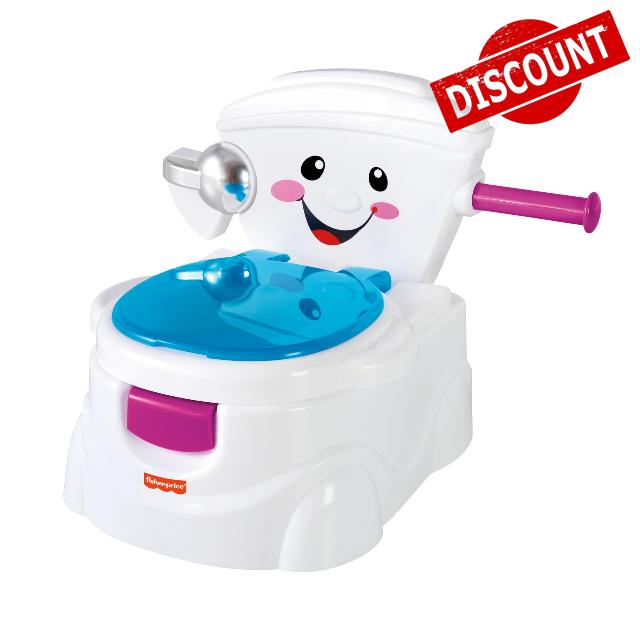 Fisher-Price Potty Training Seat with Rewarding Phrases Songs & Sounds