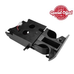 X AUTOHAUX Cup Holder for VW T5 Transporter 2003-2013 Right Hand Drive Front Ashtray Cup & Coin Holder 7H285860130T