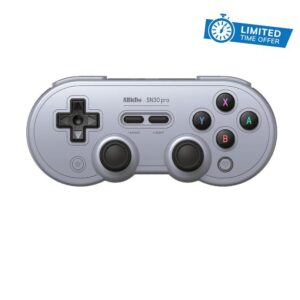AKNES 8Bitdo SN30 Pro Bluetooth Controller