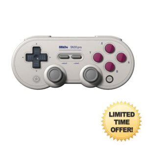 AKNES 8Bitdo SN30 Pro Bluetooth Controller
