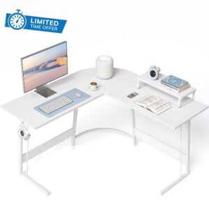 CubiCubi L Shaped Gaming Desk Computer Office Desk