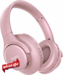 KVIDIO Bluetooth Headphones Over Ear