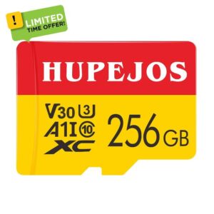 HUPEJOS 256GB Memory Card