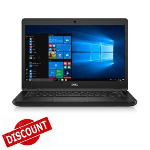 Dell Latitude 5480 14-Inch Laptop HDMI USB 3.0 Black i5 6200U 2.30 GHz 8GB RAM 240GB SSD Windows 10 Pro (Renewed)